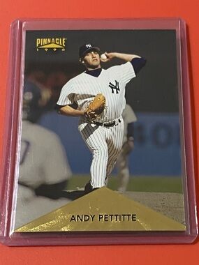 Andy Pettitte #291 1996 Pinnacle Baseball Trading Card